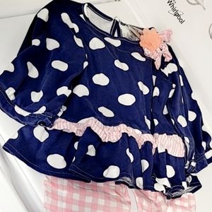 Girls size 5 boutique outfit